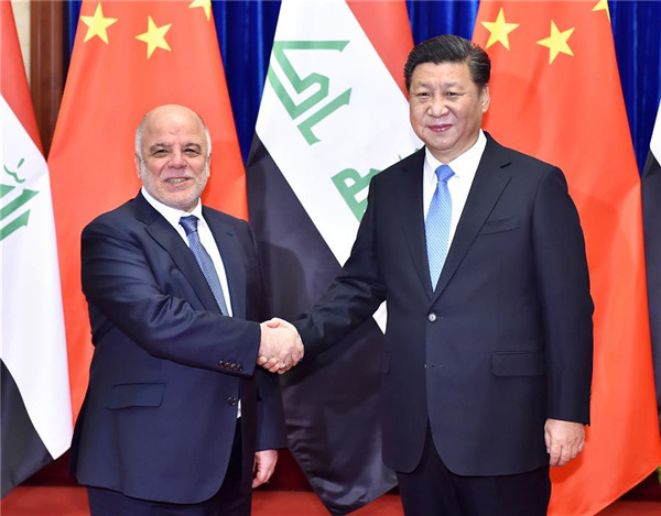 中国与伊拉克建立战略伙伴关系