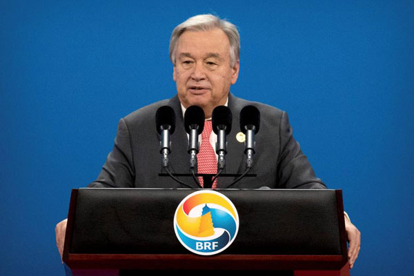 UN chief urges global efforts to tap Belt and Road potential