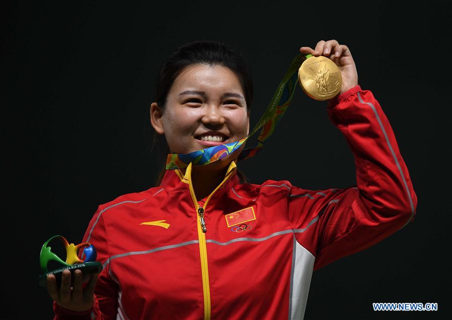 China wins three gold medals in Rio Olympics