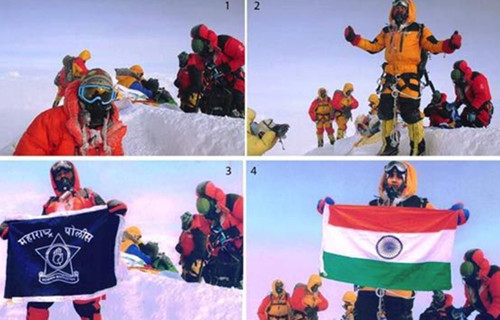 印度夫妇靠PS“登顶”珠峰 被罚10年禁登世界屋脊
