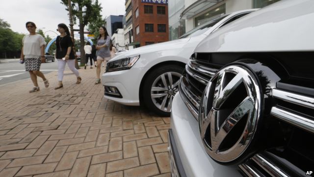 涉文件造假 大众80款车在韩禁售 被罚1600万美元